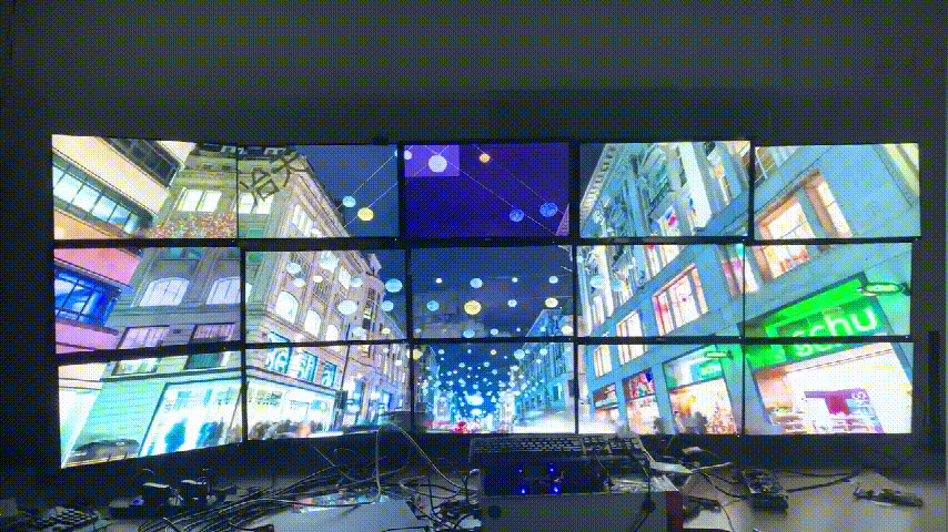һ̨ԵԿ3515ƴӵԵʾ9600x3240߷ֱʷ